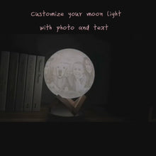Laden und Abspielen von Videos im Galerie-Viewer, Personalisierte 3D Mond Lampe
